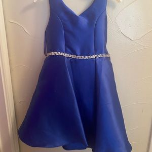 Girls Blue Fancy Dress